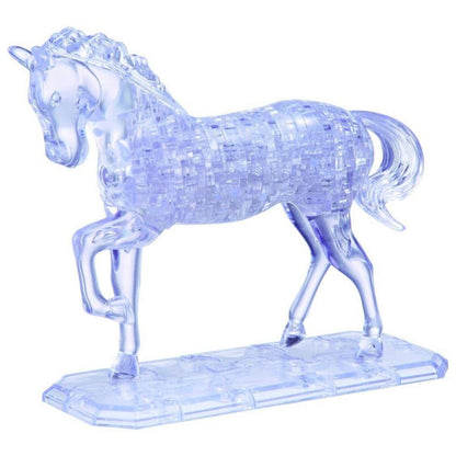 HCM Kinzel Crystal Puzzle - Pferd Transparent