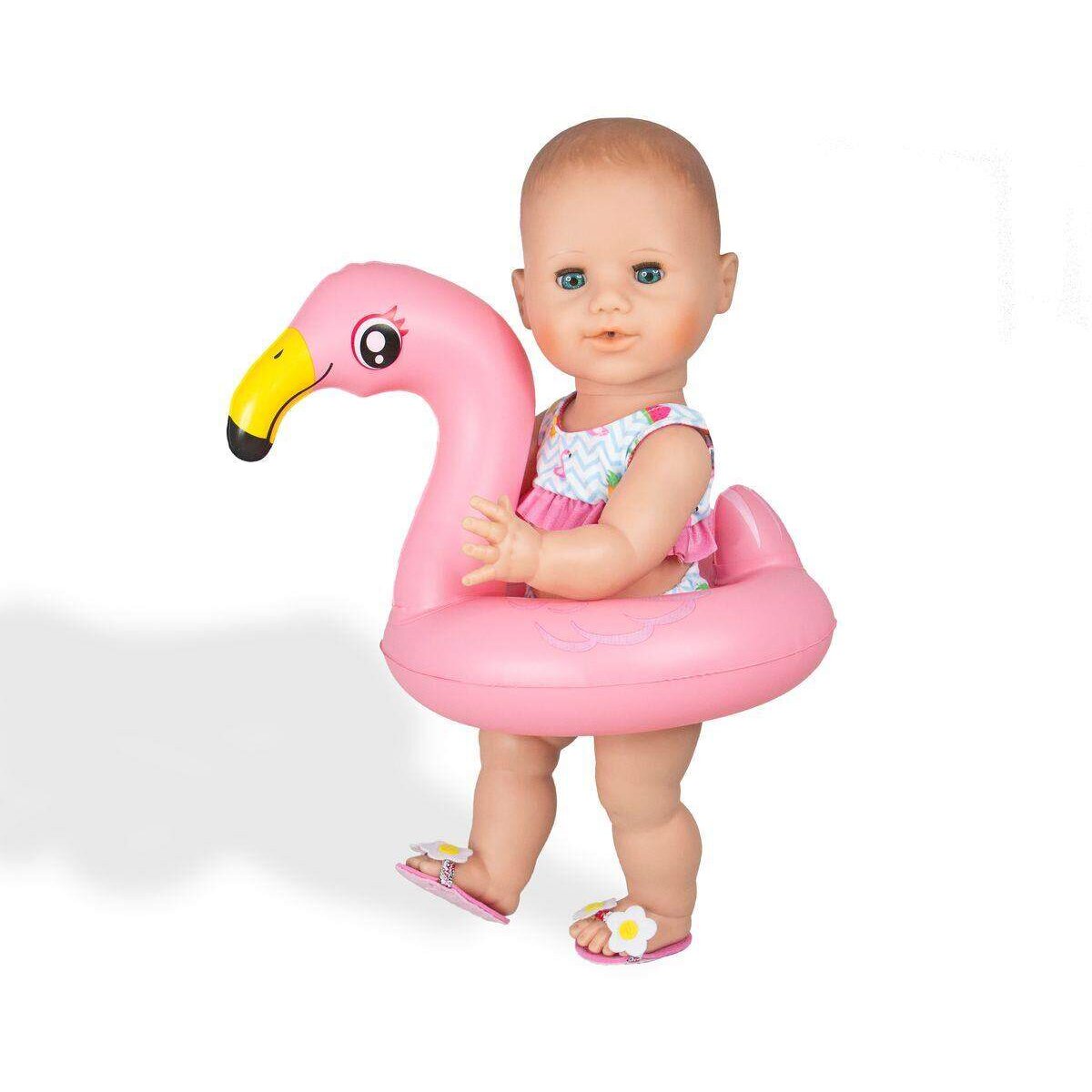 Heless Flamingo Schwimmset Ella, Größe 35-45 cm