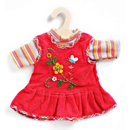 Heless Peppiges Puppenkleid mit T-Shirt Gr. 28-33 cm, sortiert