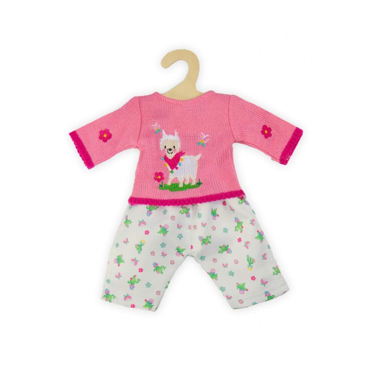 Heless Puppen-Pullover mit Hose Alpaka Oskar, Gr. 35-45 cm