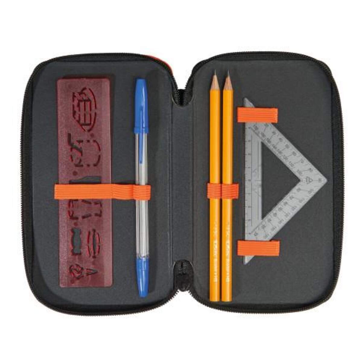 Herlitz Triple-Decker Etui Neon Art, 31-teilig