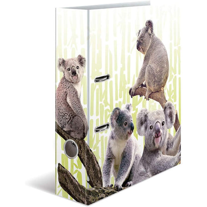 HERMA Motiv-Ordner DIN A4 Exotische Tiere Koalafamilie