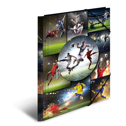 HERMA Sammelmappe A3 Football Kunststoff