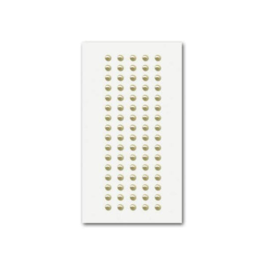 Heyda Acrylsticker mit Perlsteinen "Rund mittel"