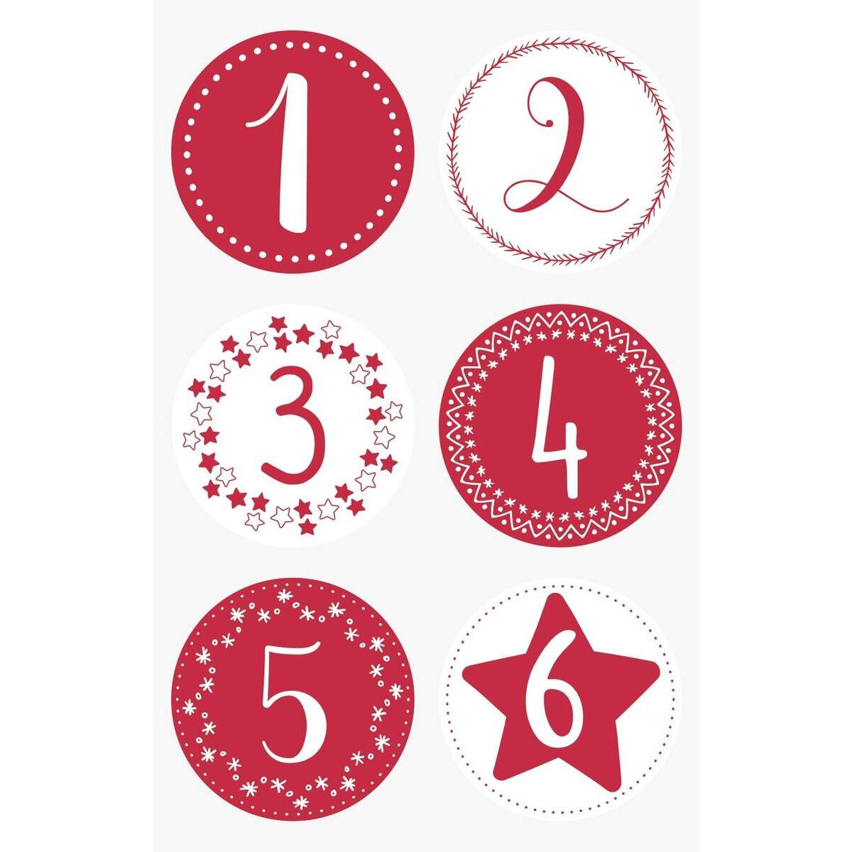 Heyda Adventskalender-Bastelset Diamond