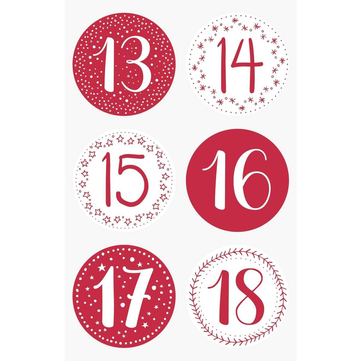 Heyda Adventskalender-Bastelset Diamond