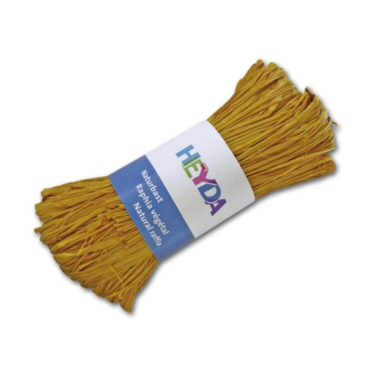 Heyda Naturbast gelb 50g