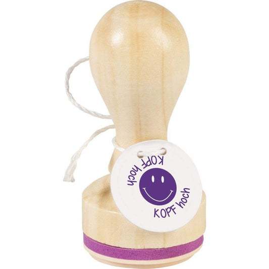Heyda Stempel rund Kopf hoch
