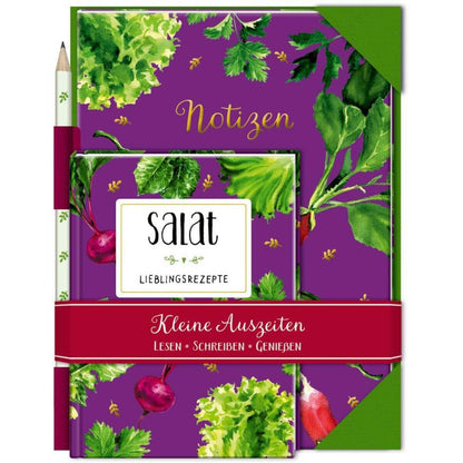 Hölker Verlag Kleine Auszeiten: Salat (Geschenkset)