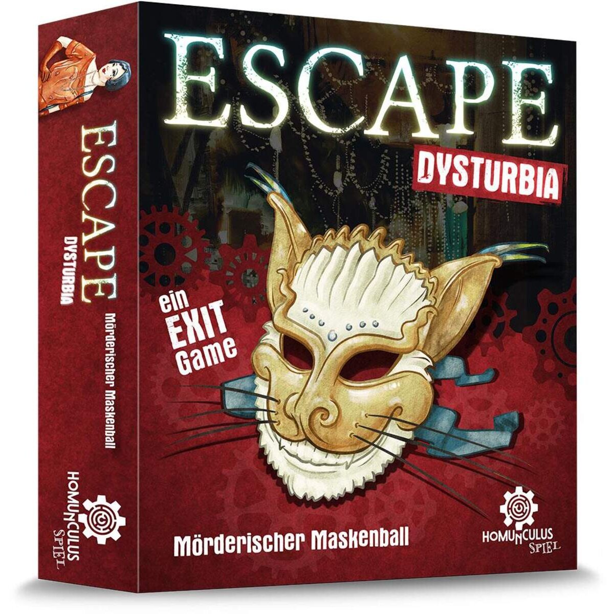 Homunculus ESCAPE Dysturbia: Mörderischer Maskenball