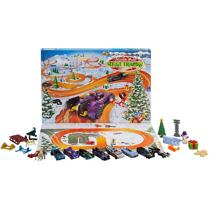Hot Wheels Adventskalender für Sammler und Kinder ab 3 Jahren