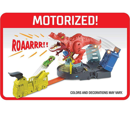Hot Wheels City T-Rex Attacke Spielset