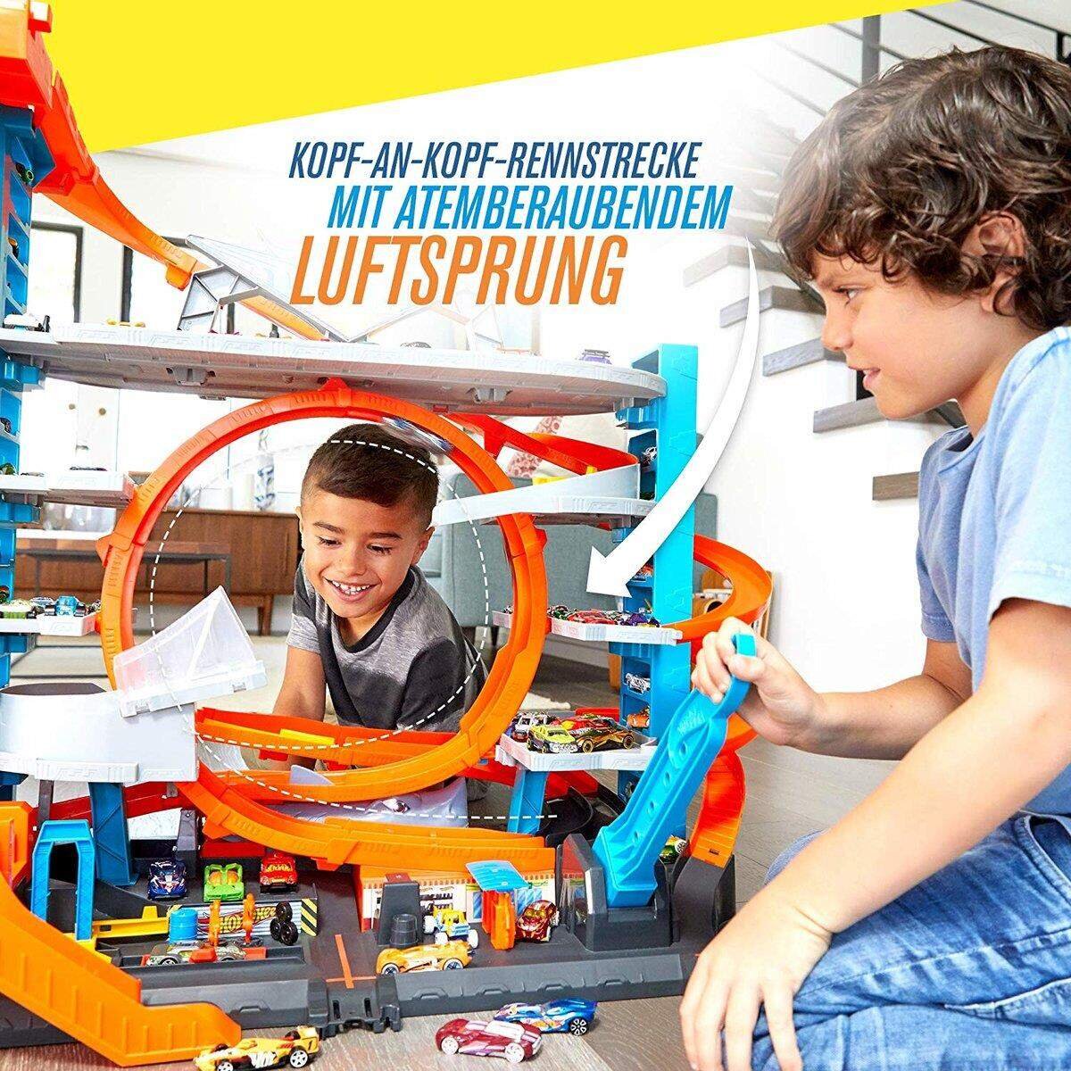 Hot Wheels City Ultimate Parkgarage inkl. 2 Autos