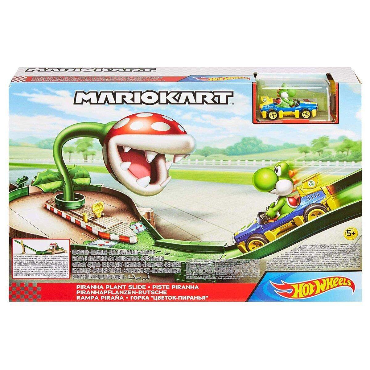 Hot Wheels Mario Kart Piranhapflanzen-Trackset