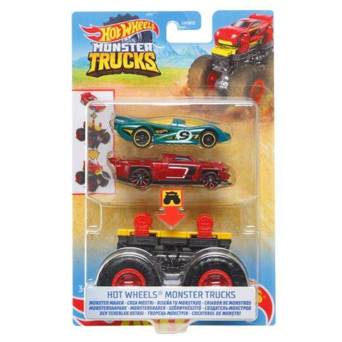 Hot Wheels Monster Trucks, 1 Stück, 8-fach sortiert