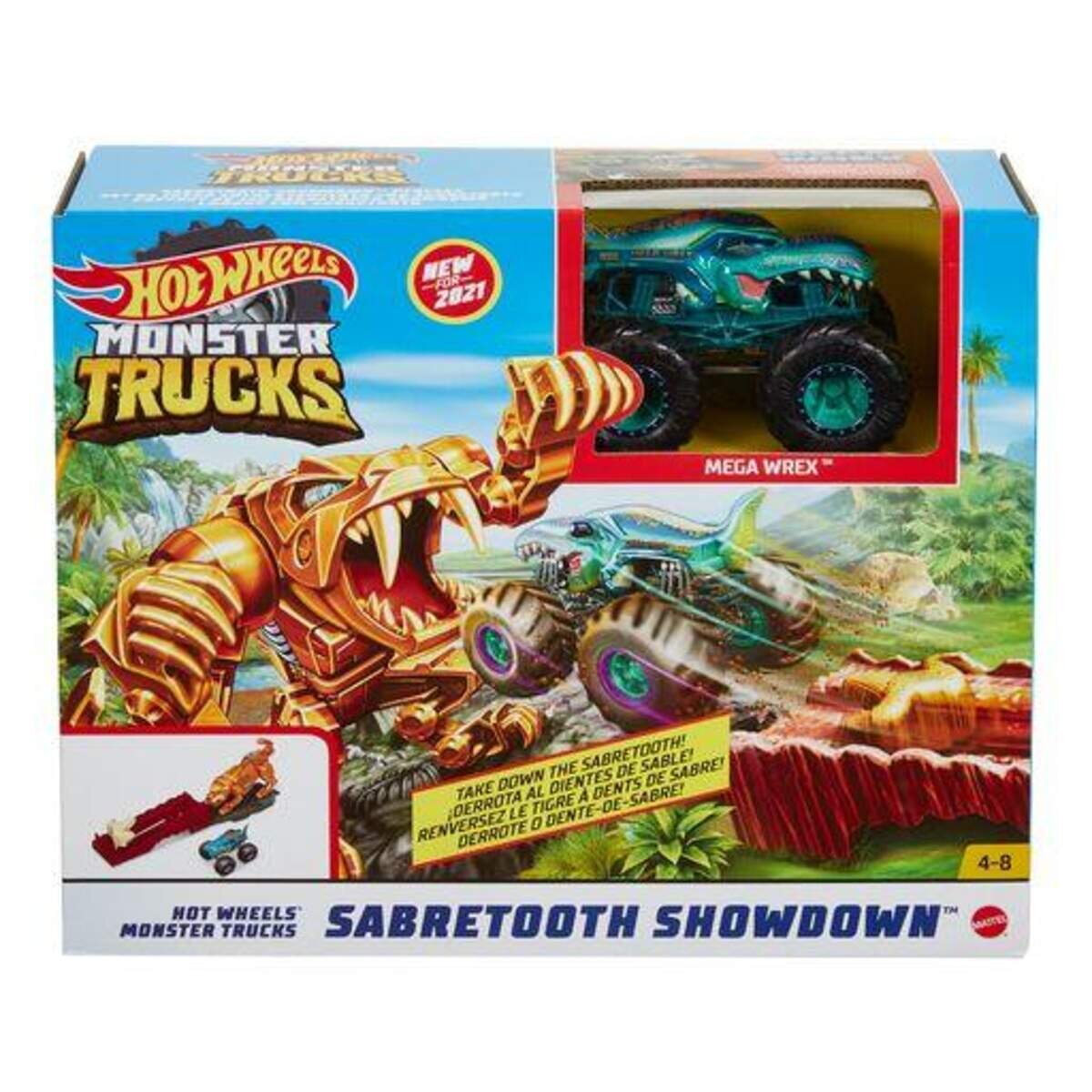 Mattel Hot Wheels Monster Trucks, 1 Packung, 3-fach sortiert