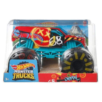 Hot Wheels Monster Trucks 1:24 Die-Cast Demo Derby