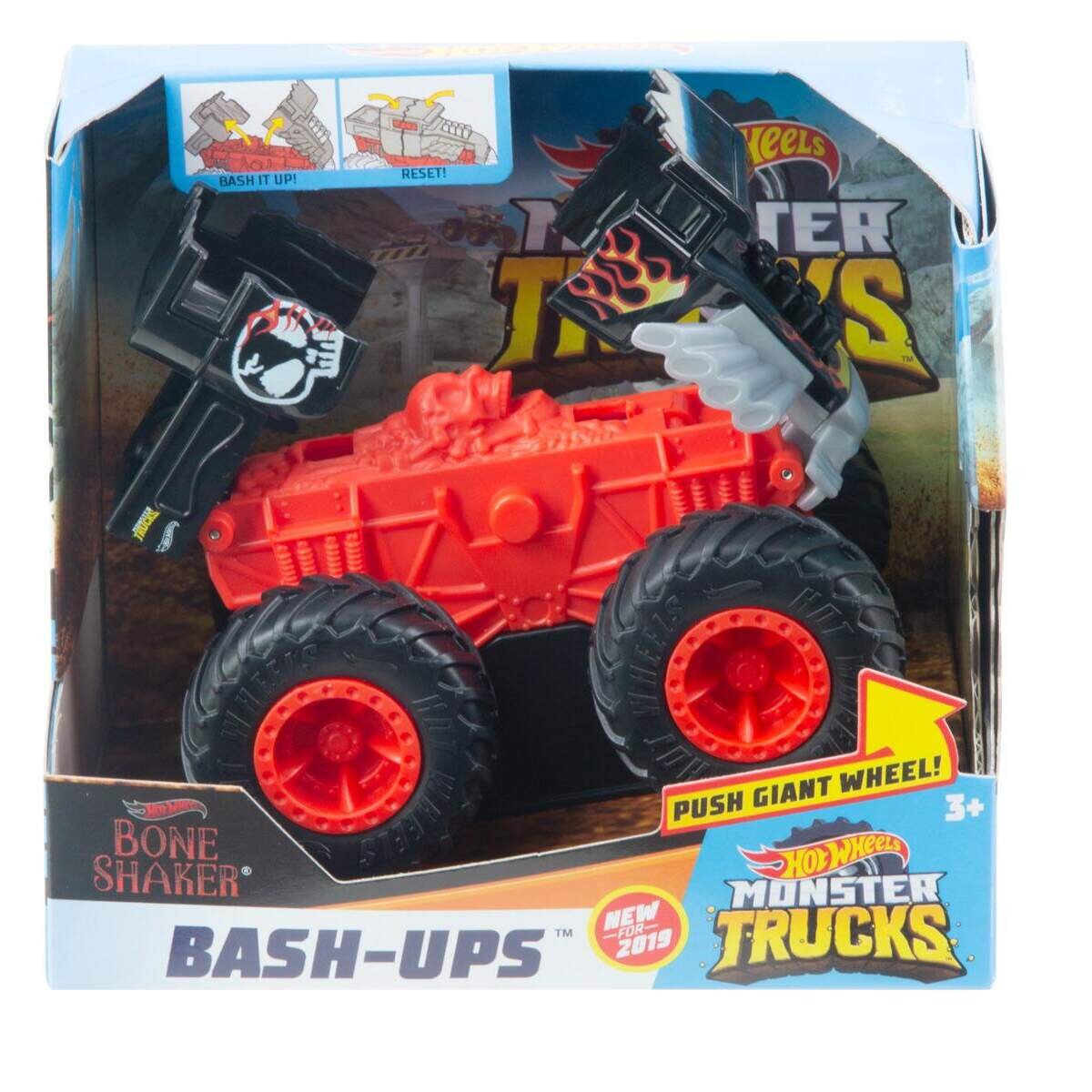 Mattel Hot Wheels Monster Trucks 1:43 Bash Ups, sortiert