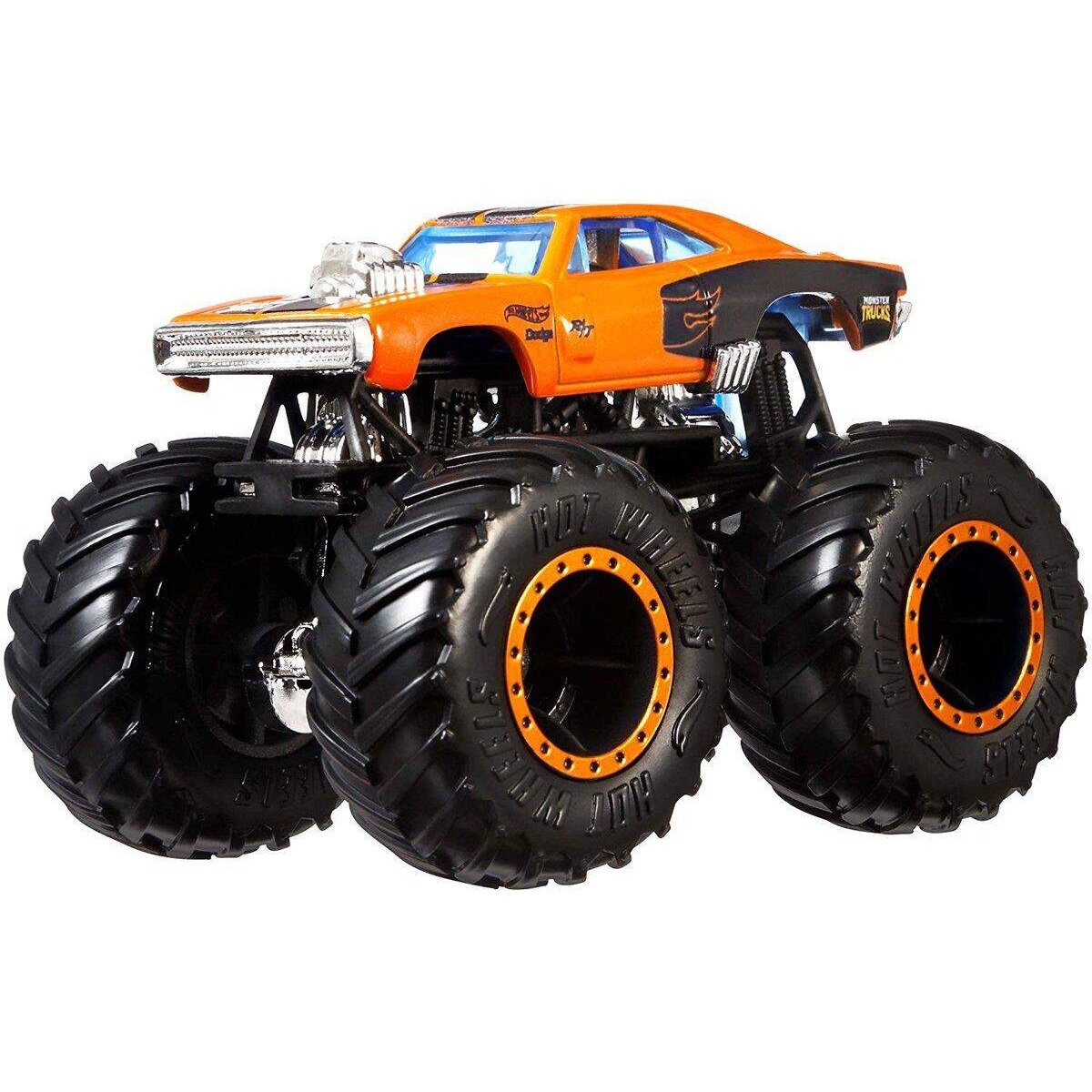 Hot Wheels Monster Trucks Die-Cast 2er-Pack Muscle Car 1:64