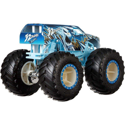 Hot Wheels Monster Trucks Die-Cast 2er-Pack Scorcher vs 32 Degrees 1:64