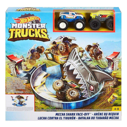 Hot Wheels Monster Trucks Hai Arena inklusive 2 Trucks