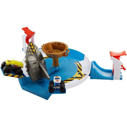 Hot Wheels Monster Trucks Hai Arena inklusive 2 Trucks
