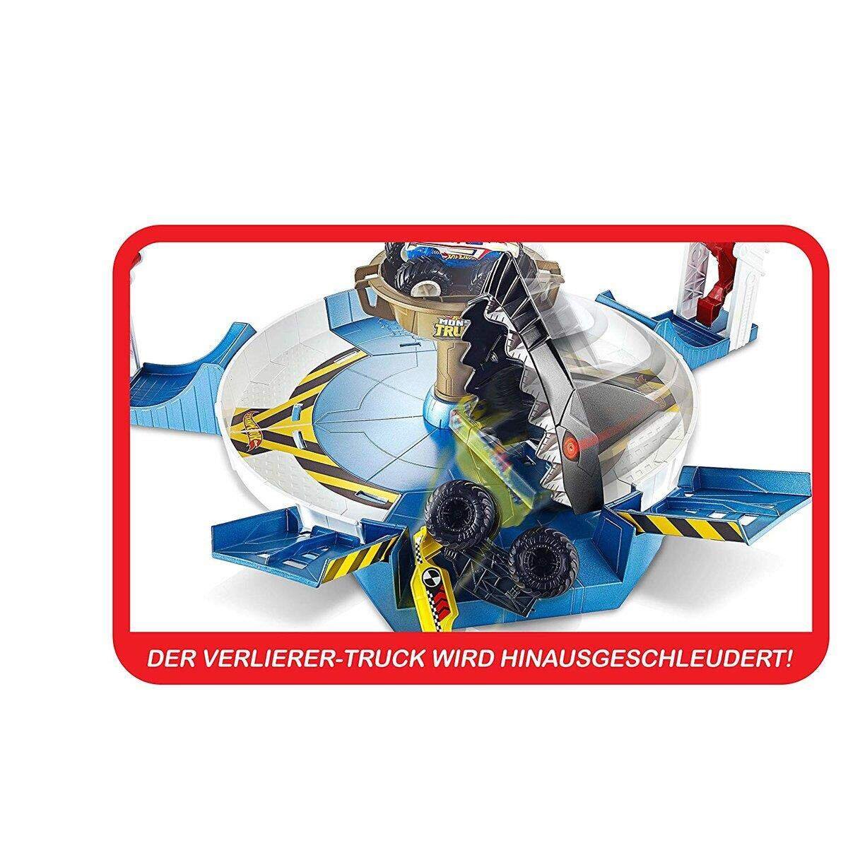 Hot Wheels Monster Trucks Hai Arena inklusive 2 Trucks
