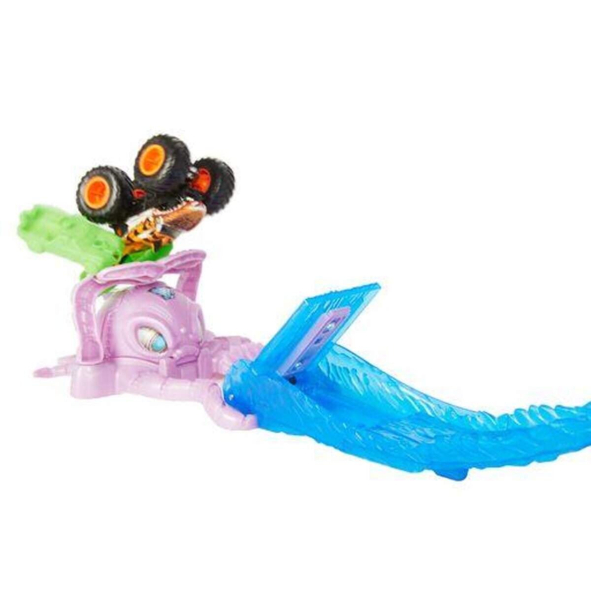 Hot Wheels Monster Trucks Oktopus Angriff Spielset