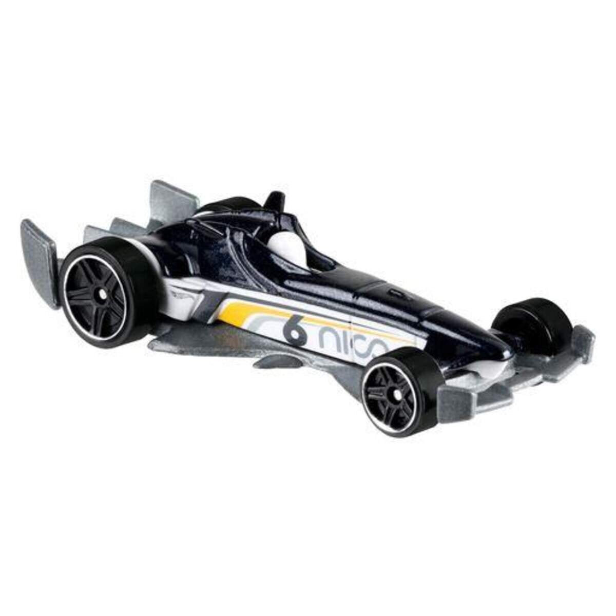 Hot Wheels Rennauto Designed by Nico Rosberg Sortiment, 1 Stück, 3-fach sortiert