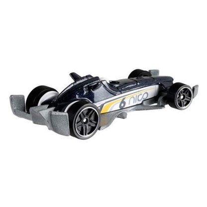 Hot Wheels Rennauto Designed by Nico Rosberg Sortiment, 1 Stück, 3-fach sortiert