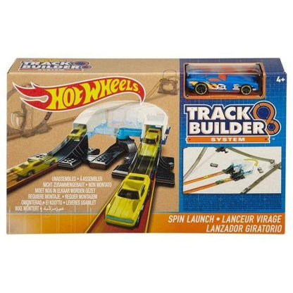 Hot Wheels Track Builder Basis Set mit Fahrzeug sortiert
