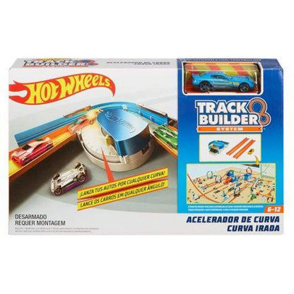 Hot Wheels Track Builder Basis Set mit Fahrzeug sortiert