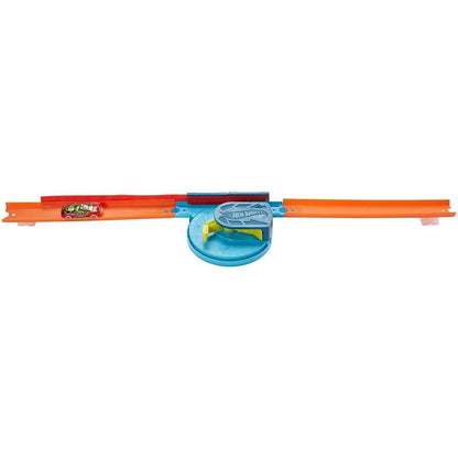 Hot Wheels Track Builder Unlimited Builder Kurven-Kicker-Set inkl. 1 Spielzeugauto