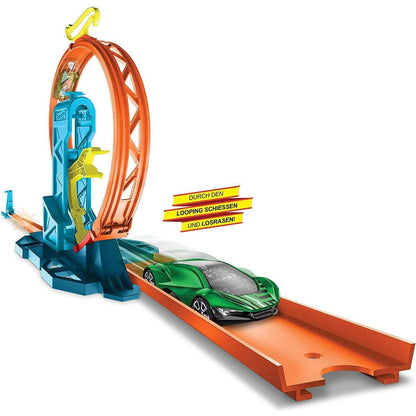 Hot Wheels Track Builder Unlimited Looping-Kicker-Set inkl. 1 Spielzeugauto