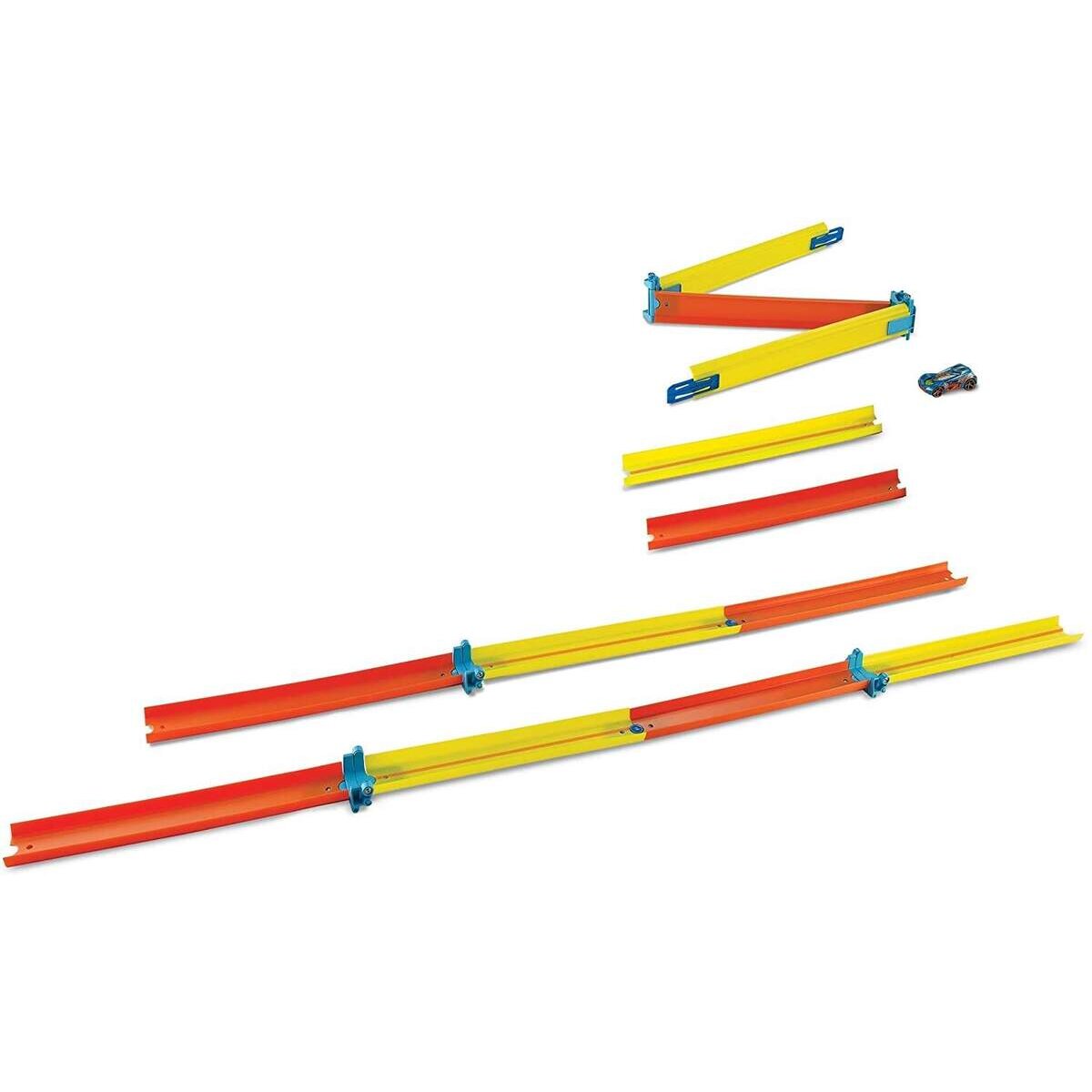 Hot Wheels Track Builder Unlimited Zusammenklappbares Trackset inkl. 1 Spielzeugauto