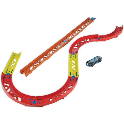 Hot Wheels Track Builder Unlimited Premium-Kurven-Set inkl. 1 Spielzeugauto