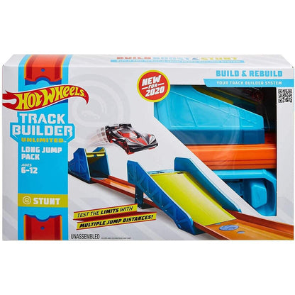 Hot Wheels Track Builder Unlimited Speed-Pack mit Befestigung inkl. 1 Spielzeugauto