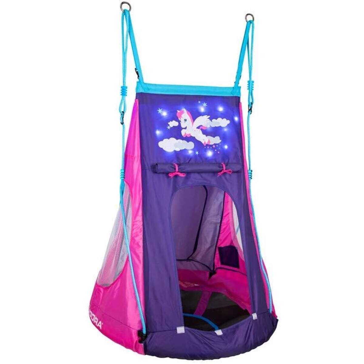 Hudora Nestschaukel Pony mit LED Beleuchtung