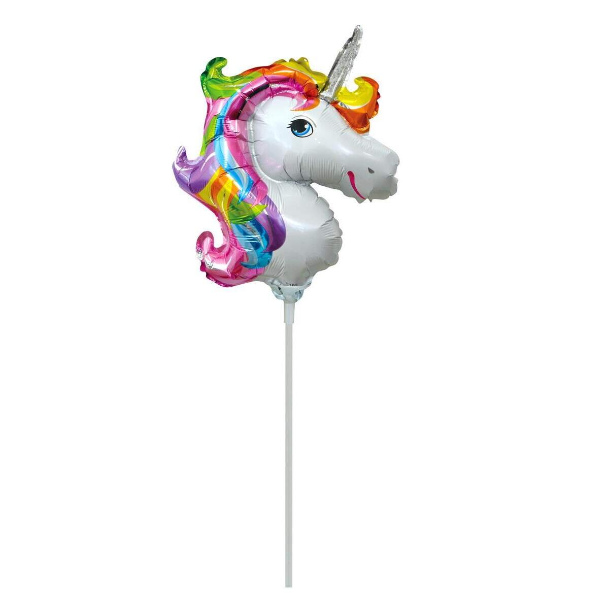 Idena Folienballon Einhorn 35 cm