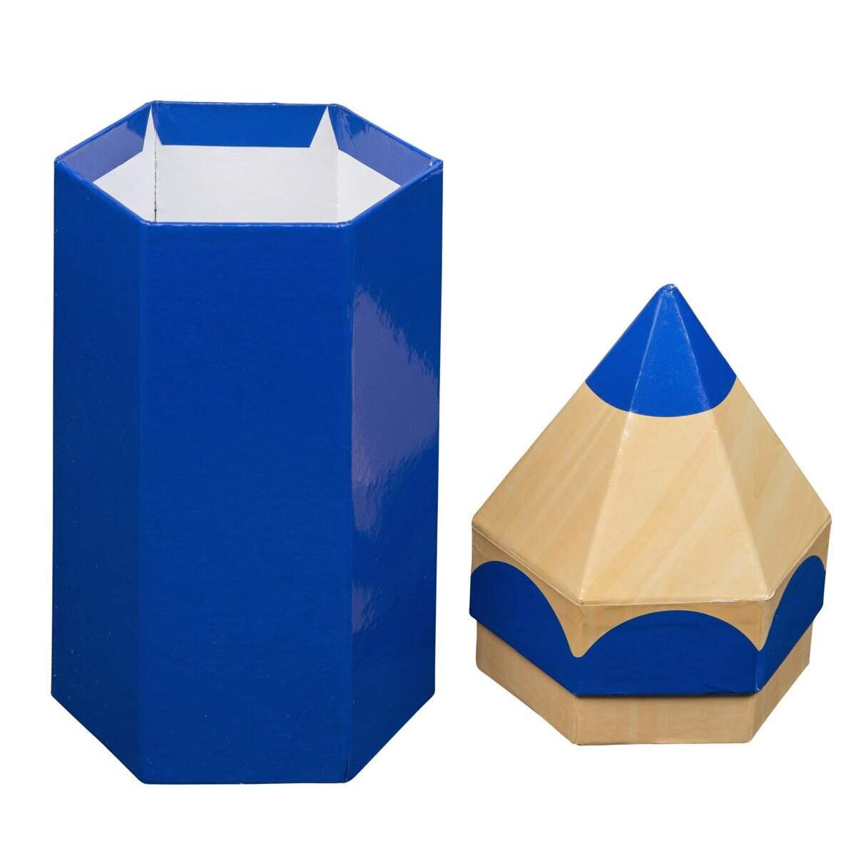 Idena Geschenkbox Stift blau 10,4x 9 x 27cm