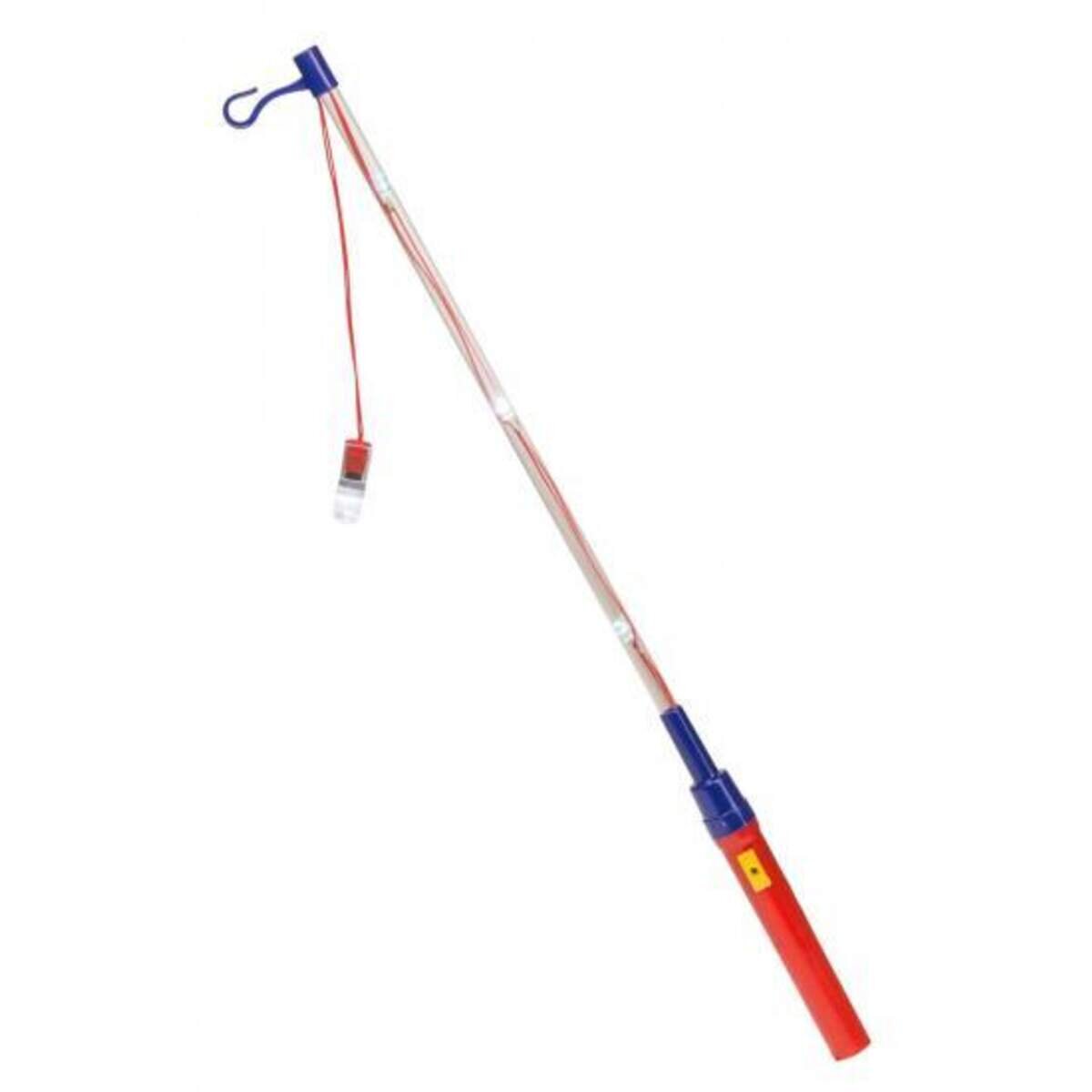 Idena LED Laternenstab, 50 cm, batteriebetrieben, mit 3 Blinklichtern