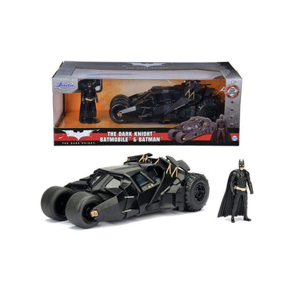 Jada Batman The Dark Knight Batmobile & Batman 1:24
