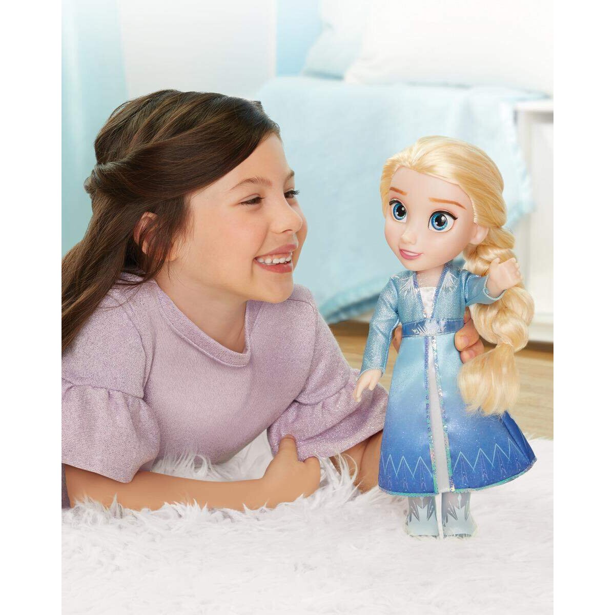 Jakks Pacific Disney Frozen II Puppe Elsa, ca. 35cm