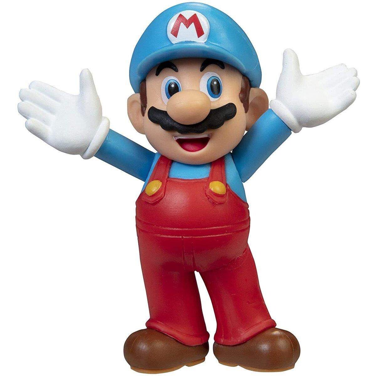 Jakks Pacific Super Mario Figur Eis-Mario, 6 cm