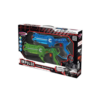 Jamara Impulse Laser Battle Set blau-grün