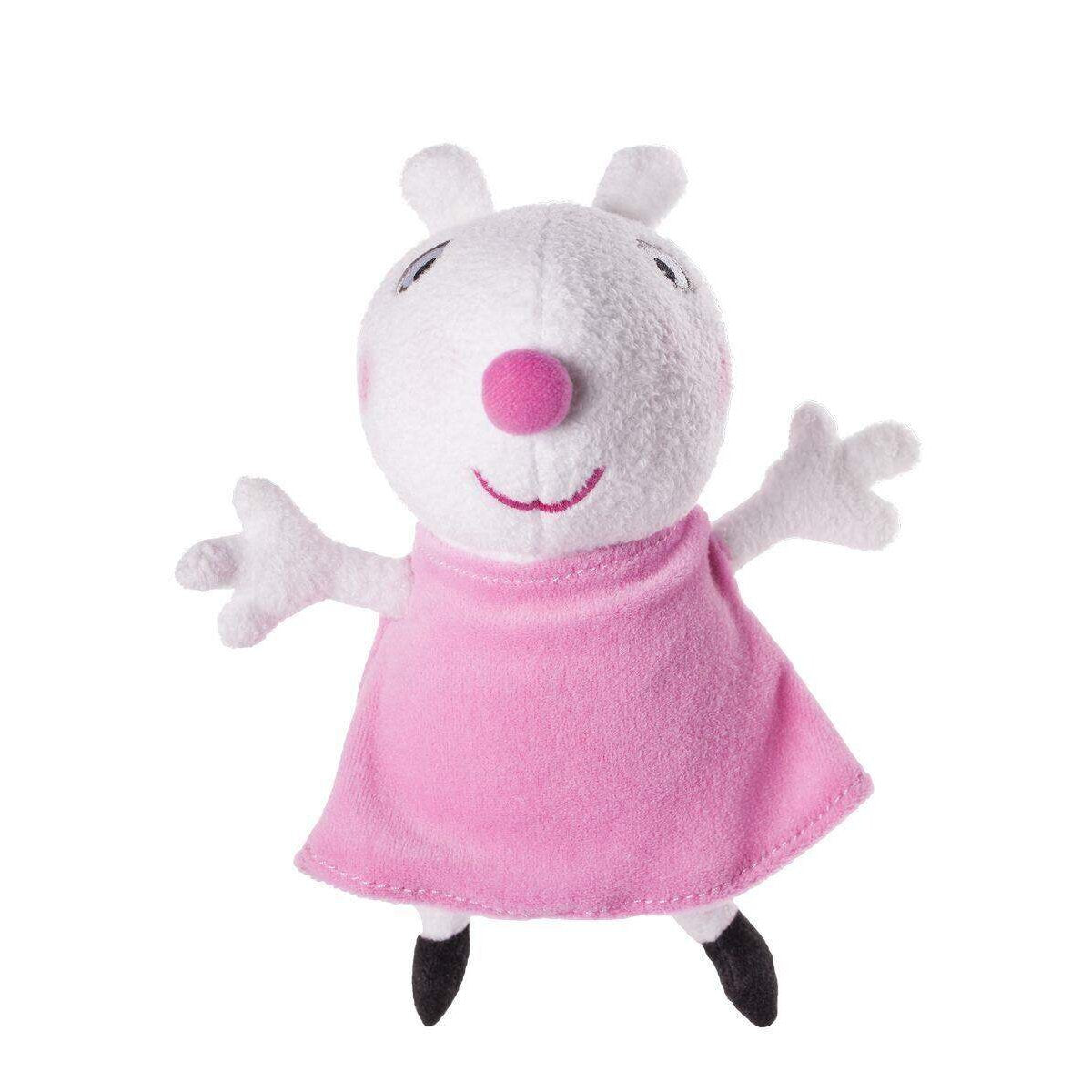 Jazwares Peppa Wutz Luzie Locke Kuscheltier mit Sound