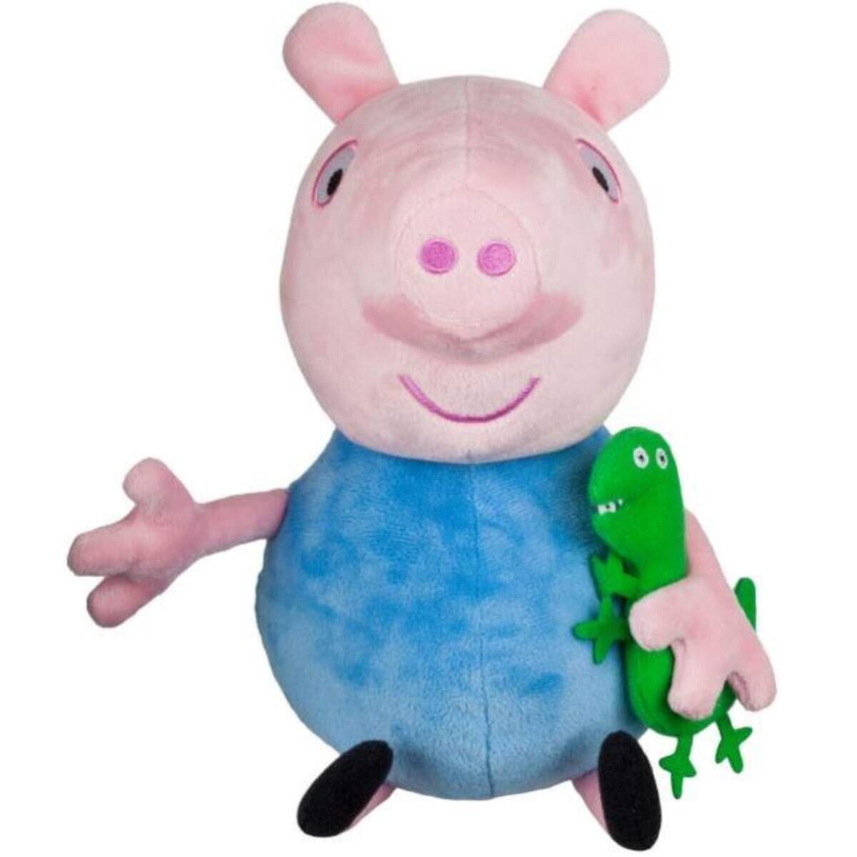 Jazwares Peppa Wutz Schorsch / Peppa 30 cm Plüsch mit Sound, 1 Stück, sortiert