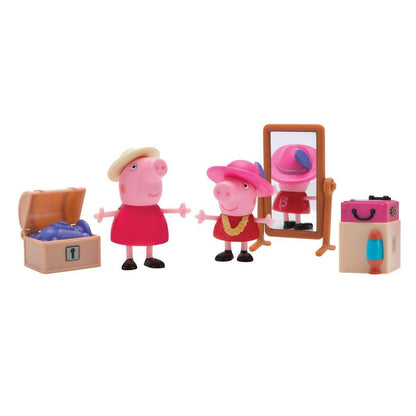 Jazwares Peppa Wutz Zimmer Spielset 1 Stück, 4-fach sortiert