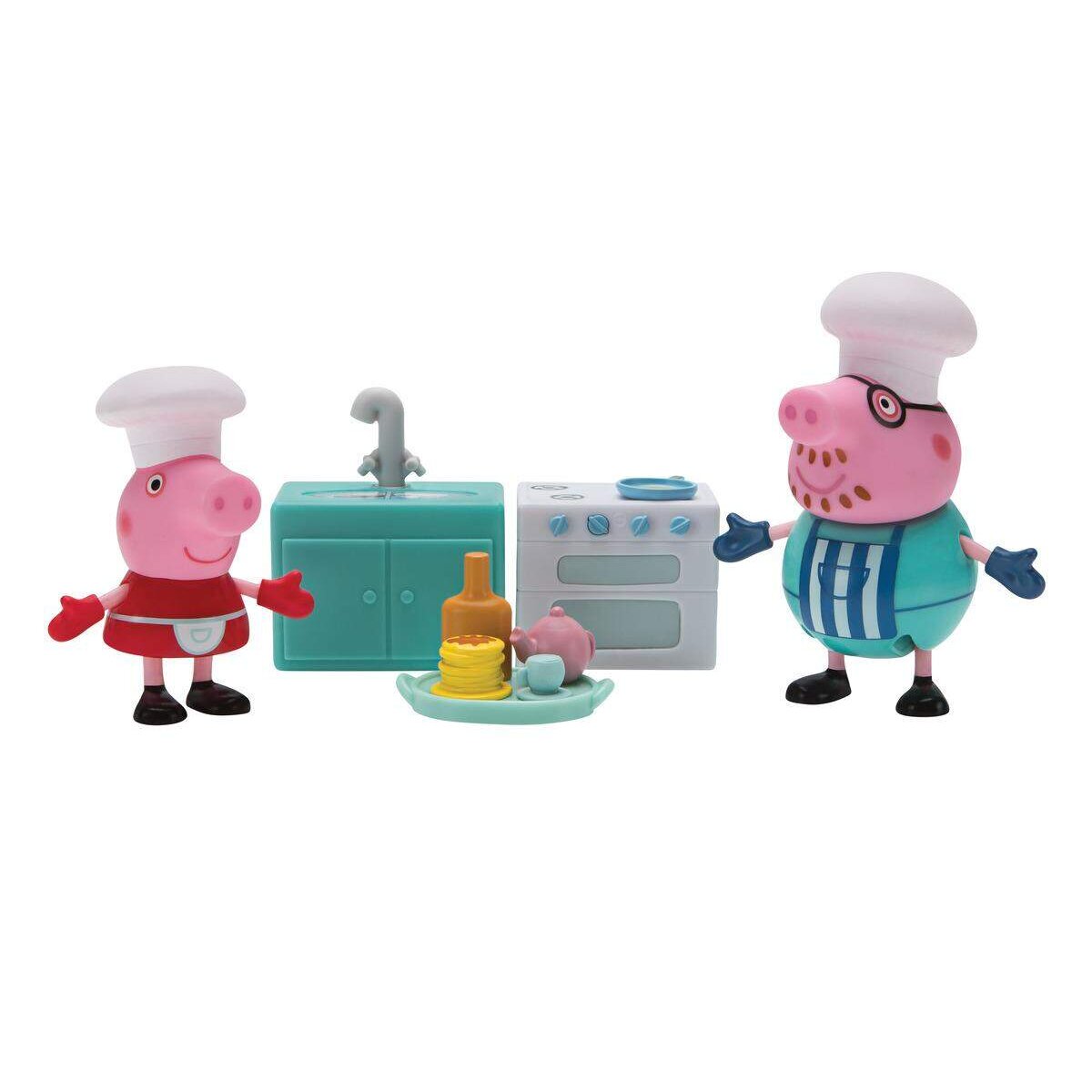 Jazwares Peppa Wutz Zimmer Spielset 1 Stück, 4-fach sortiert