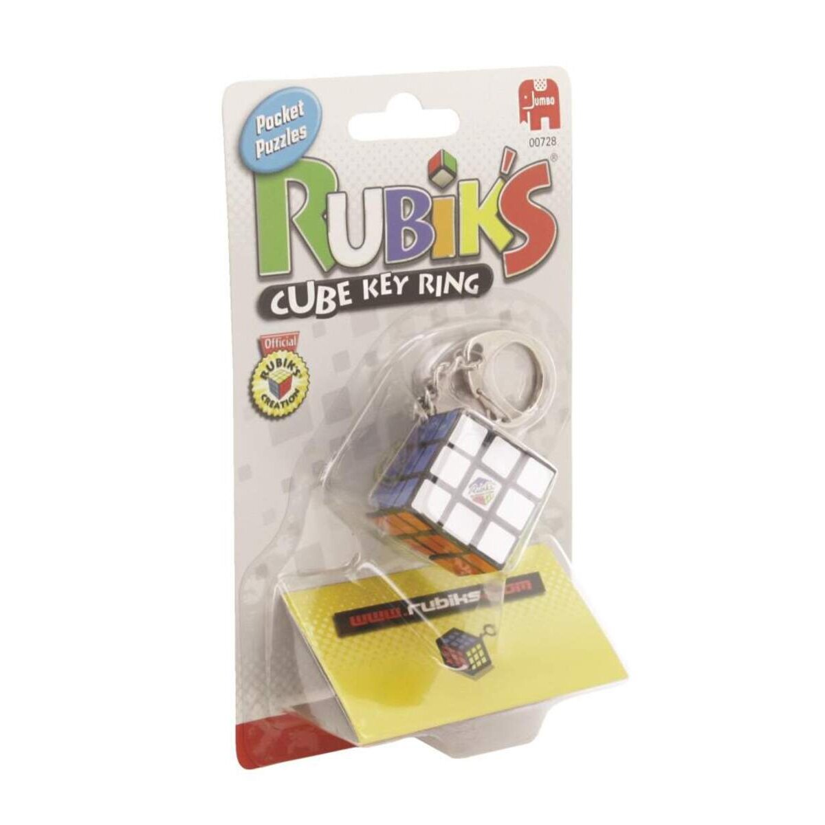 Jumbo Spiele Rubiks Cube Schlüsselanhänger